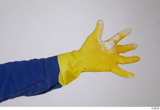 Photos Shawn Jacobs Painter in Blue Coveralls gloves hand 0003.jpg